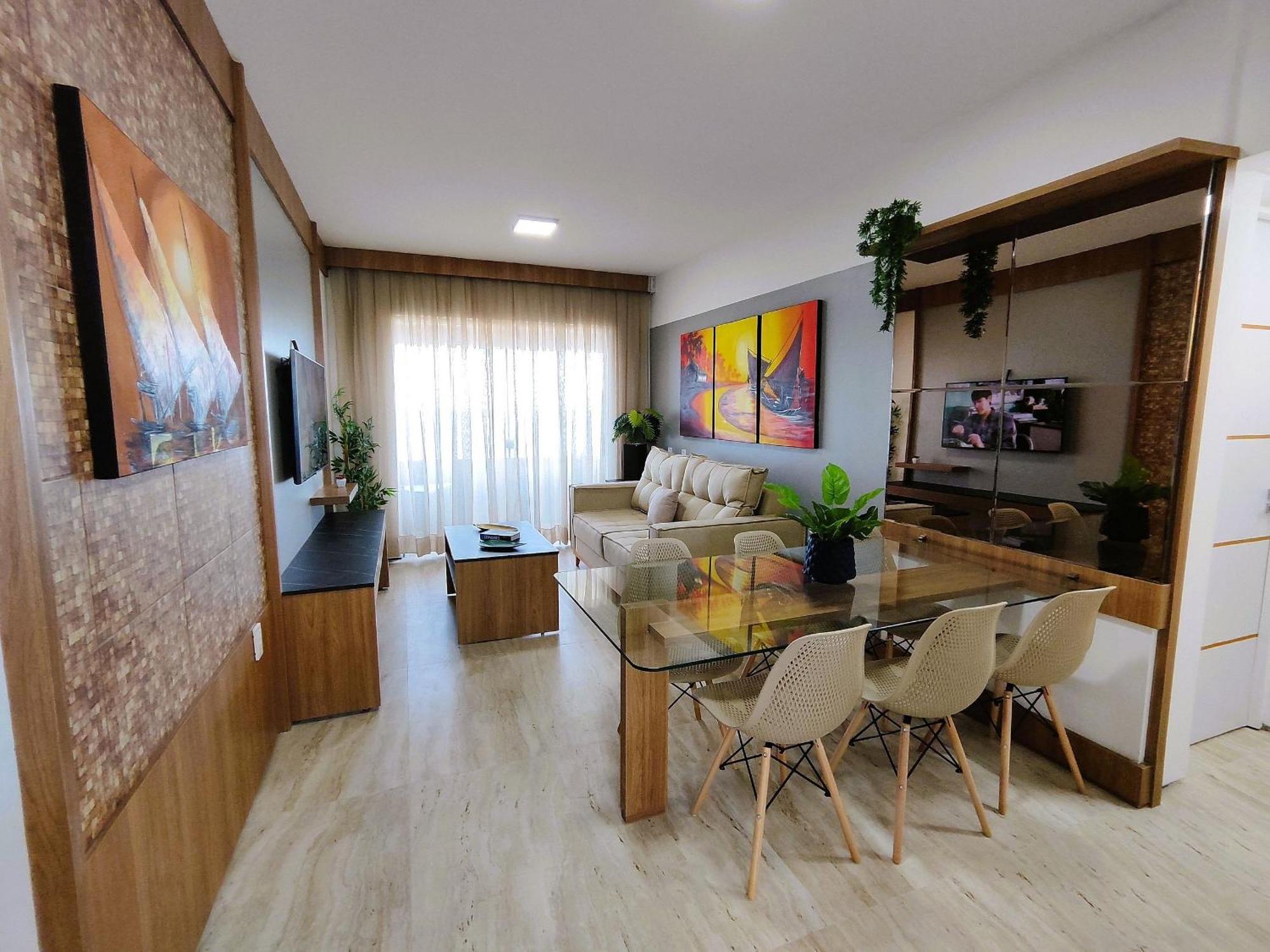 Apartamento Belo Projetado E Vista Total Mar ! *