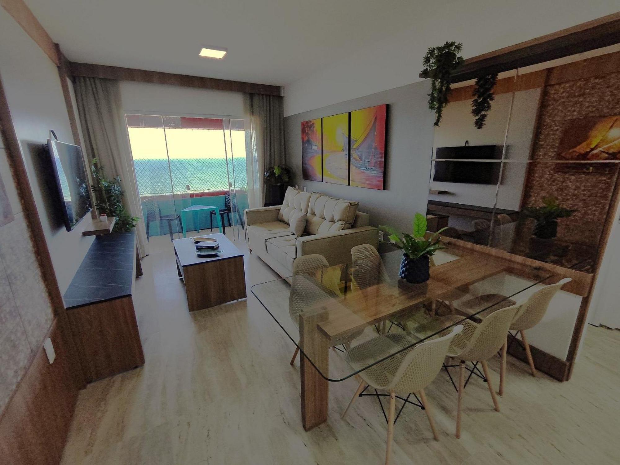 Apartamento Belo Projetado E Vista Total Mar ! Fortaleza (Ceara)