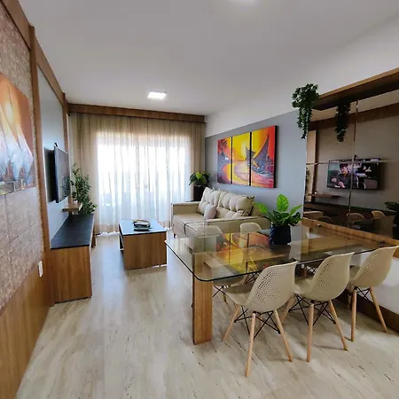 Apartamento Belo Projetado E Vista Total Mar ! *